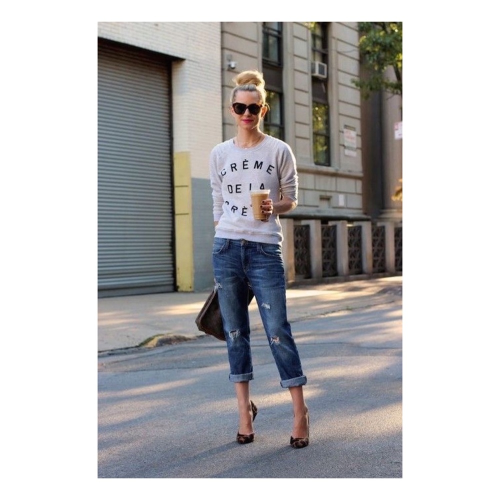 GAP Boyfriend Distressed Jeans